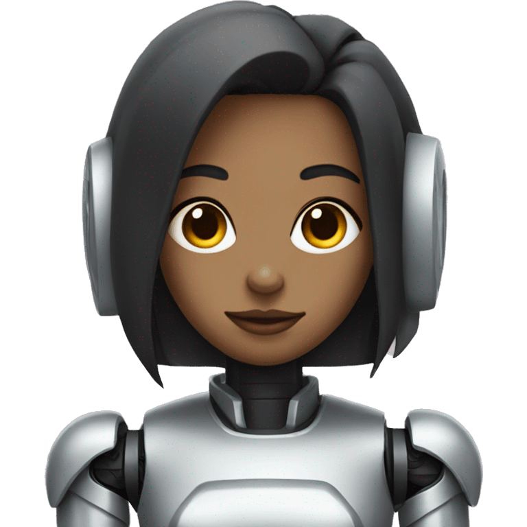 Robot Girl emoji