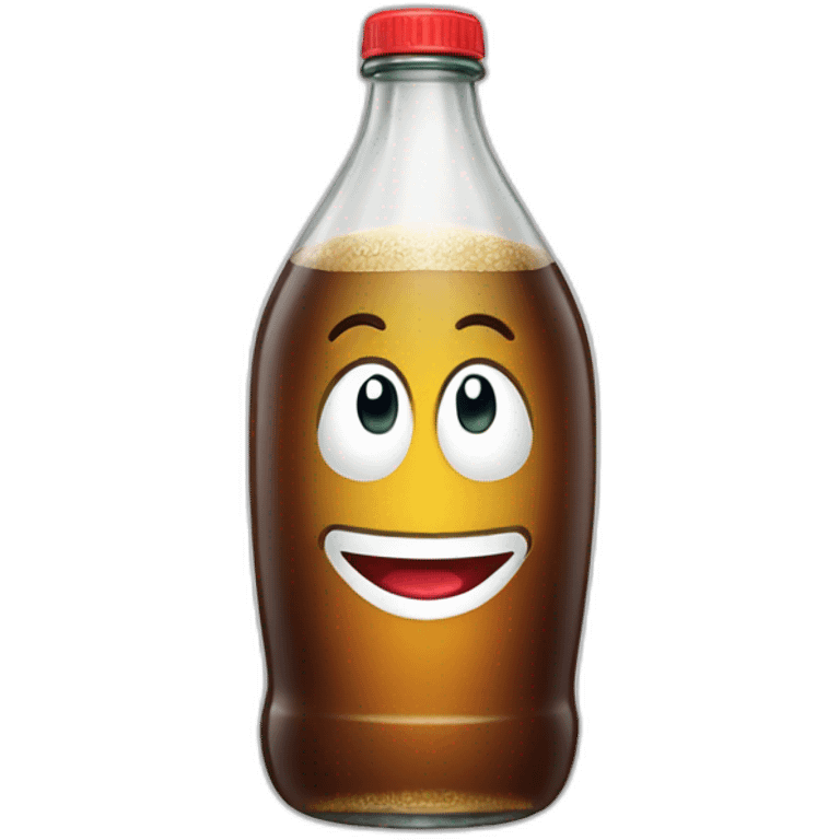 coca-bottle-with-smile emoji