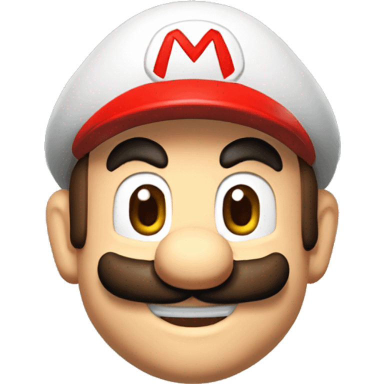 Mario tête mario emoji