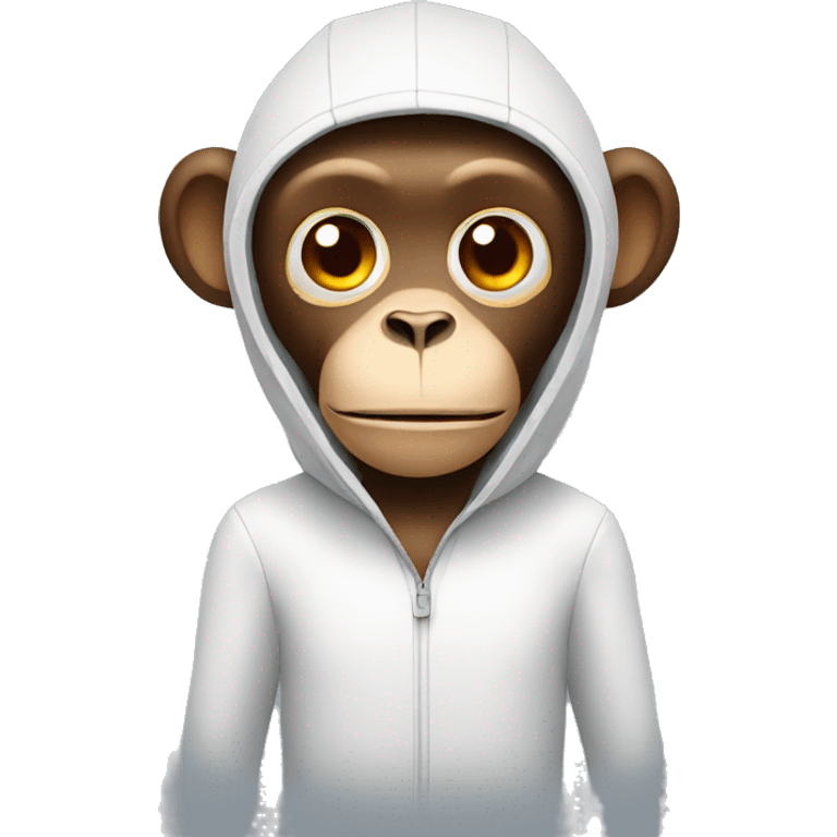  monkey with fever emoji