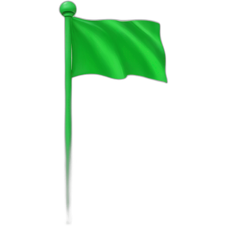 green flag emoji