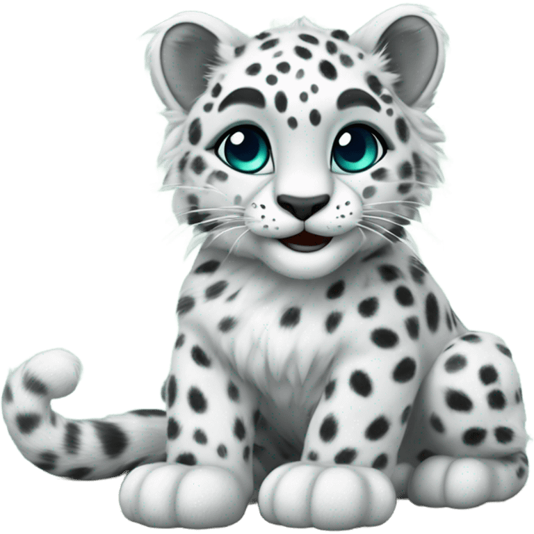 Snow leopards  emoji