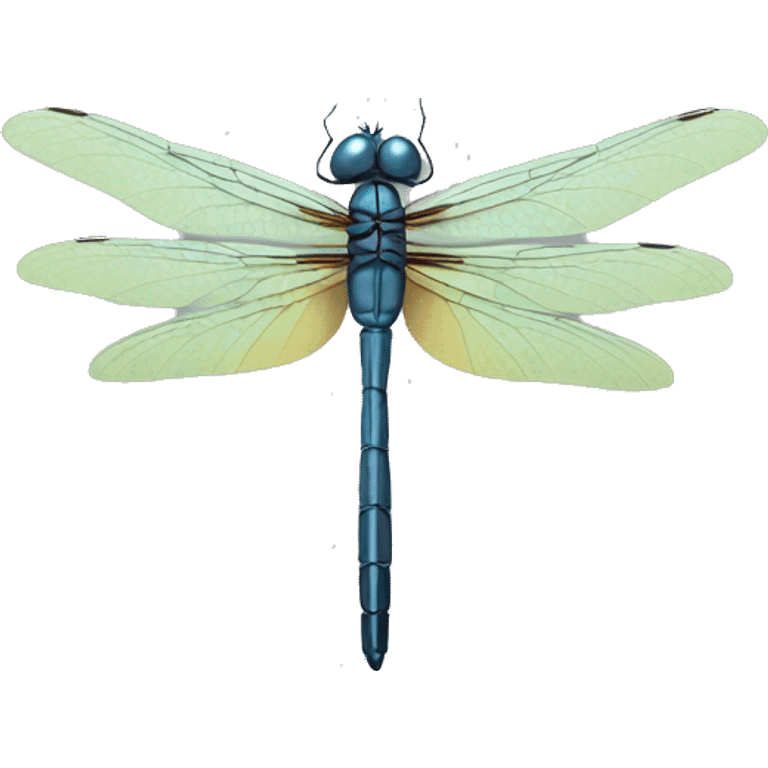 Dragonfly with text: Clau emoji