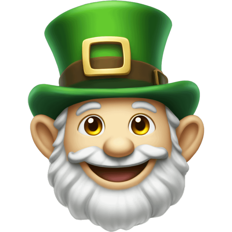 happy leprechaun  emoji