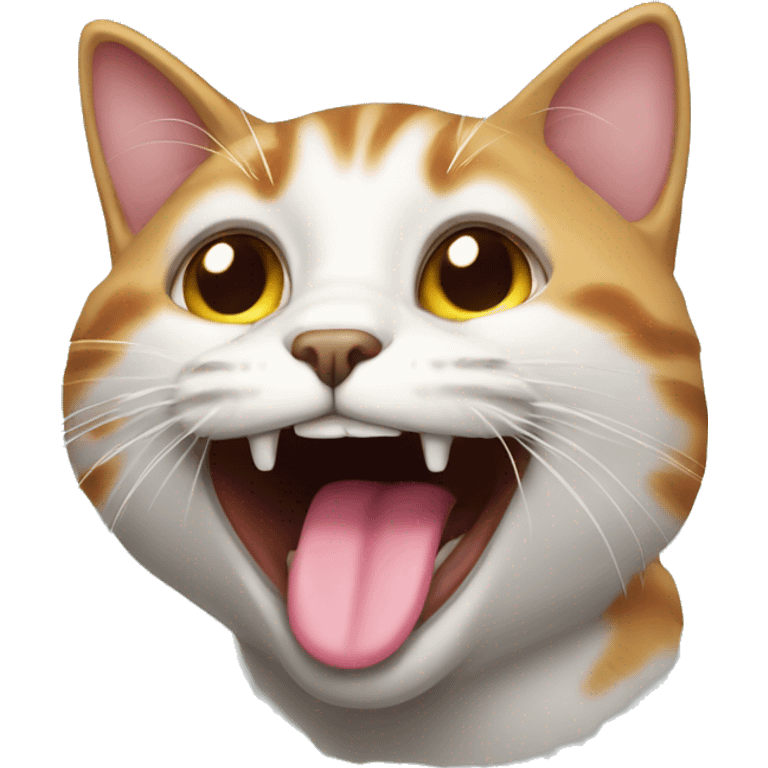 cat with tongue out emoji