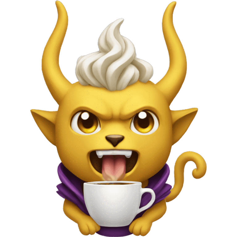 alakazam with coffee emoji