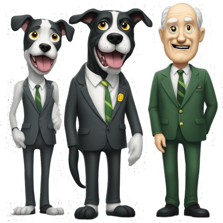 Mr. Pickles is an American adult animated horror comedy series created by Will Carsola and Dave Stewart for Adult Swim - dog emoji