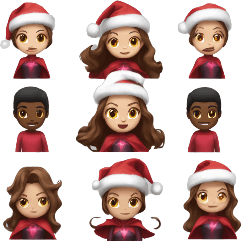 Scarlet witch christmas emoji