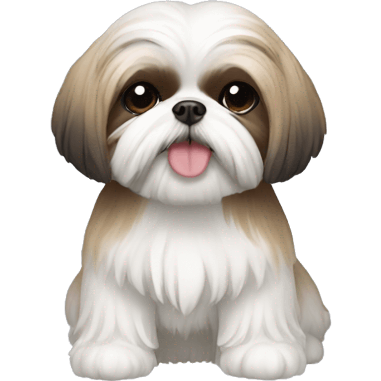 Shih tzu female emoji