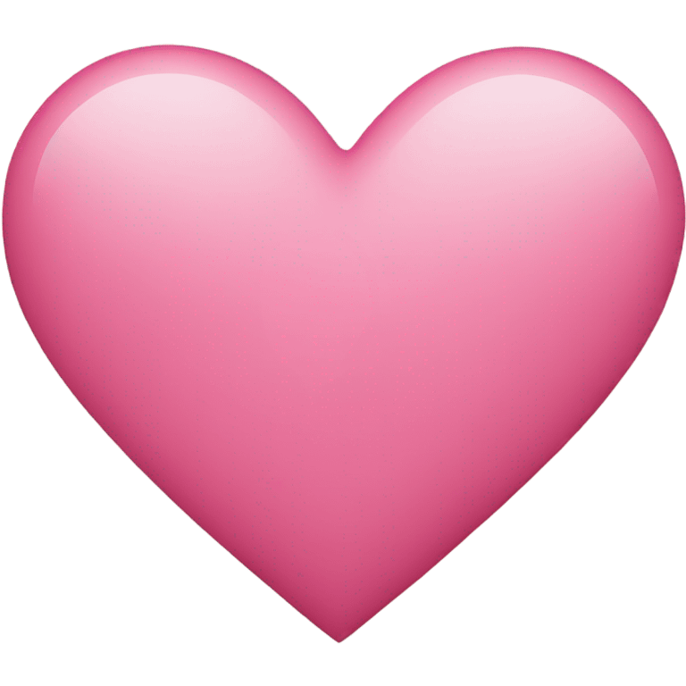 Pink heart emoji