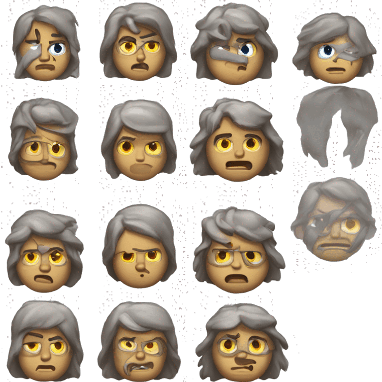 emoji para los  híbridos  (ya sean lobos con ángeles; demonios con lobo; ángeles con demonio) emoji