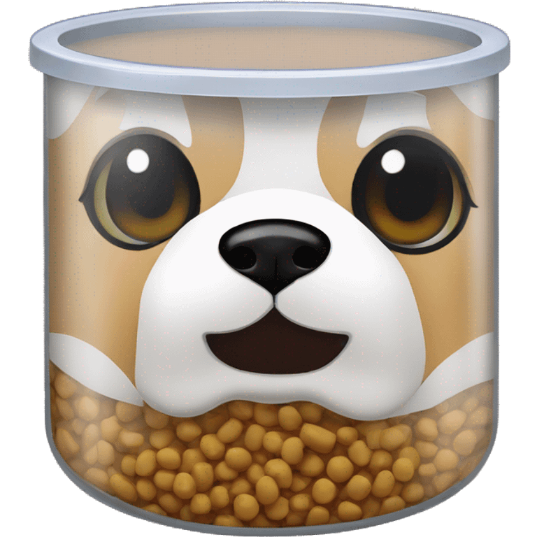 dog food glass pot emoji