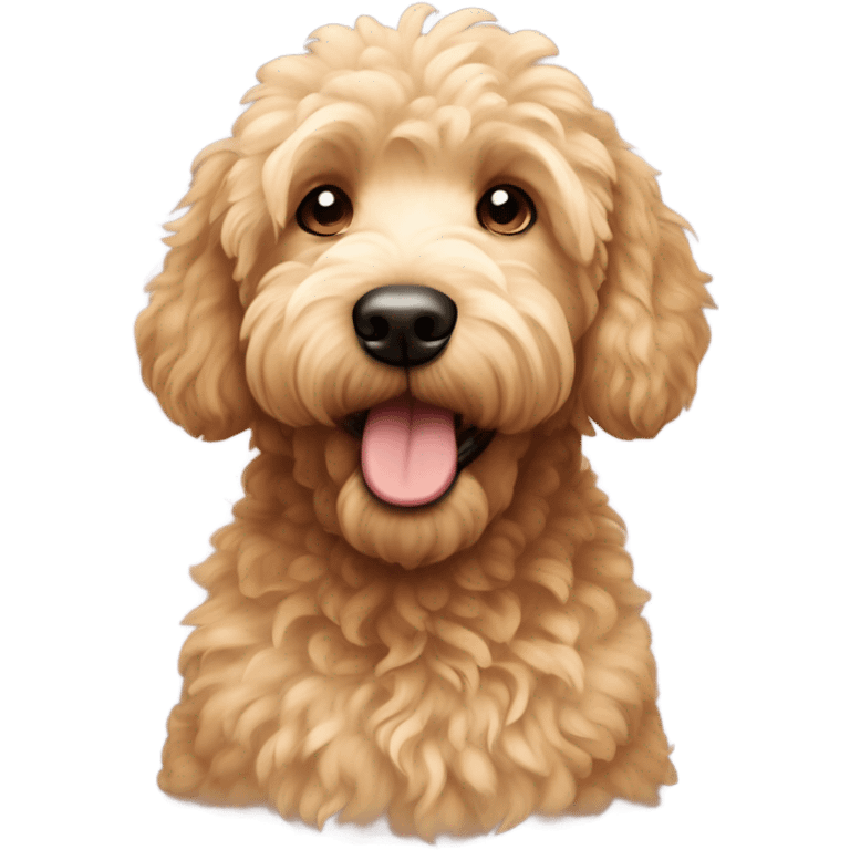 Goldendoodle emoji