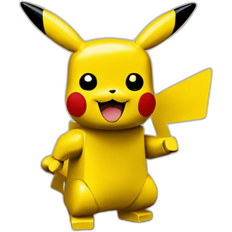 Pikachu en lego  emoji