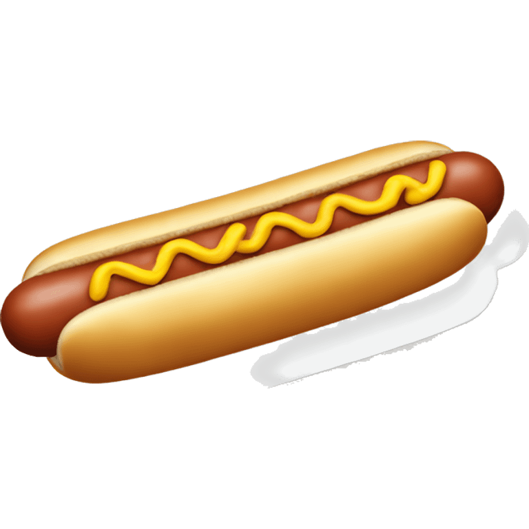 A hotdog emoji with “hicks” spelled in the mustard emoji