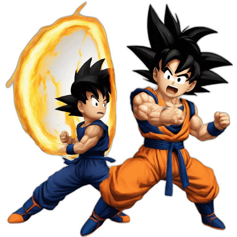 Goku vs hit emoji