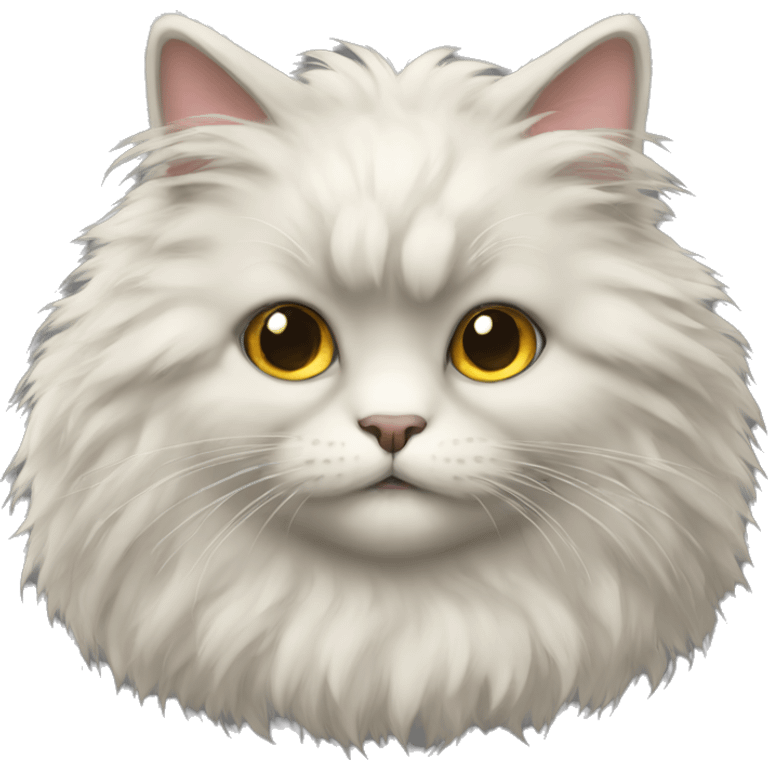 Fluffy cat emoji