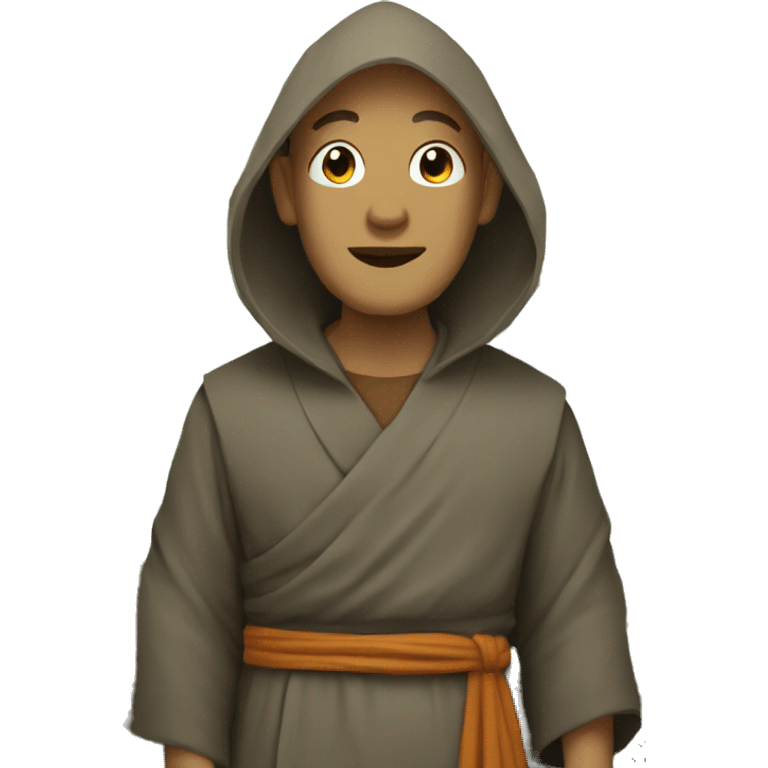 monk in the woods emoji