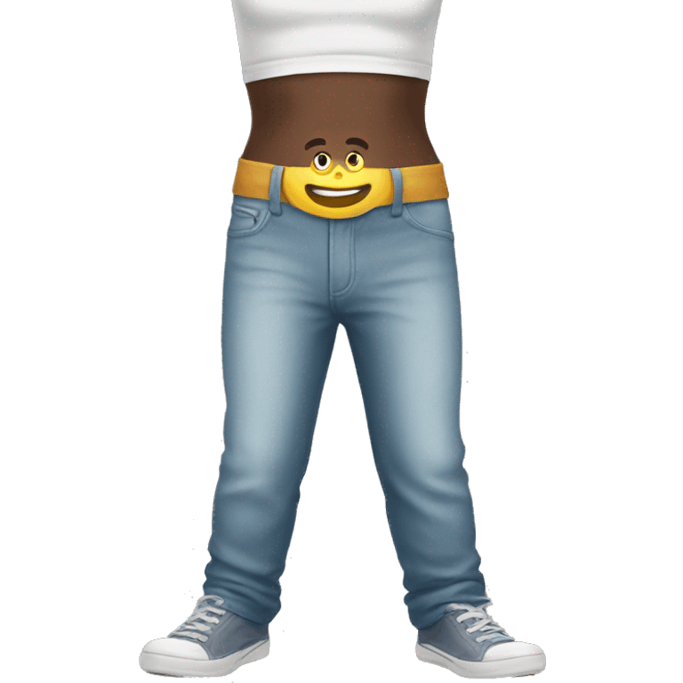 Positive pants emoji