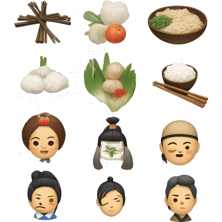 Korean traditional yakgwa emoji