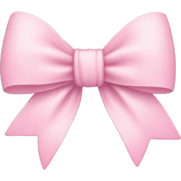 light pink bow  emoji