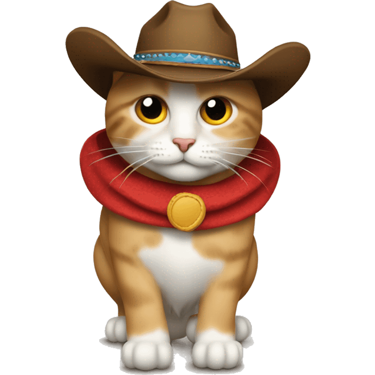 gato con sombrero de vaquero emoji