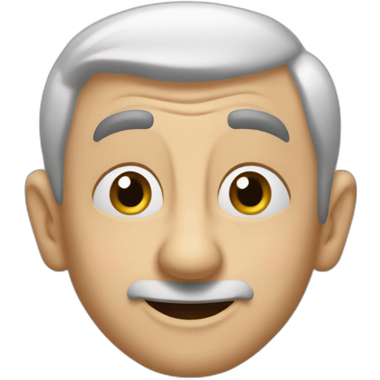 Louis de Funes qui fait coucou emoji