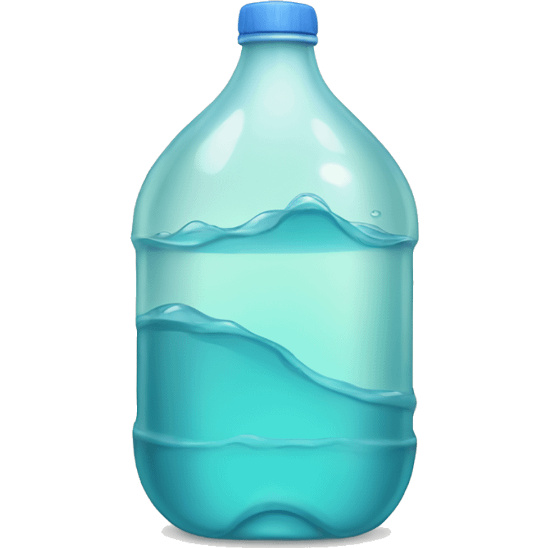 Botella con agua  emoji