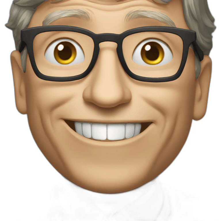 bill gates saying hi emoji