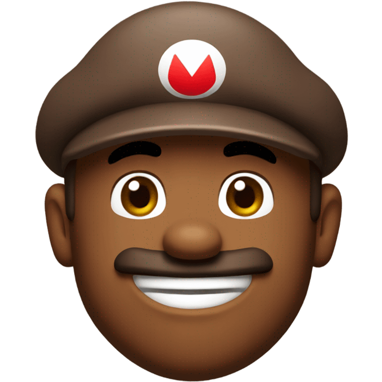 Brown Mario  emoji