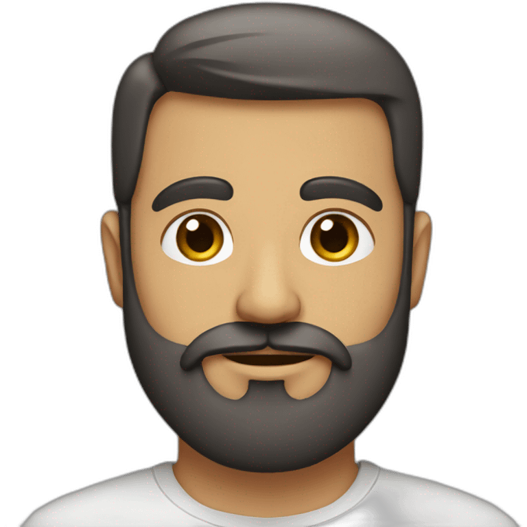 homme marocain grosse barbe emoji