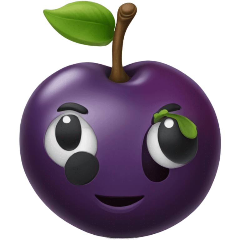 Peso plums emoji