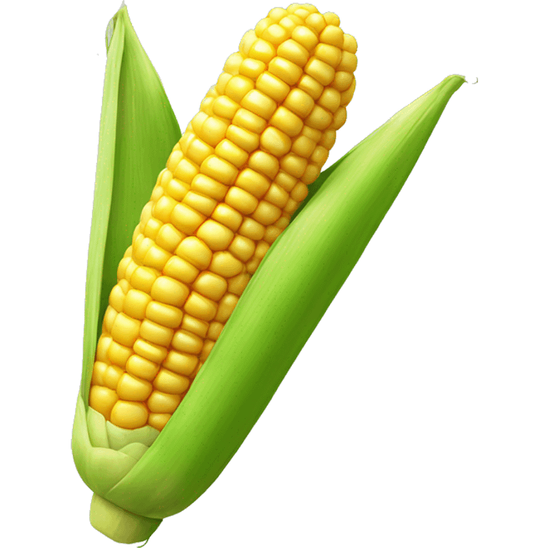 Corn with two balls emoji