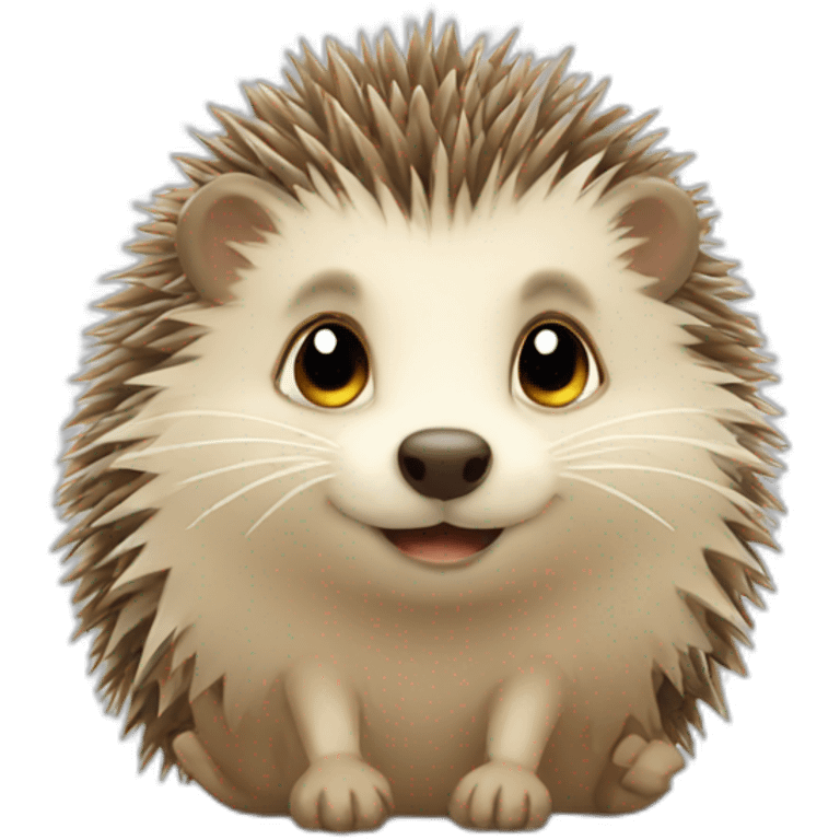 hedghog cute emoji