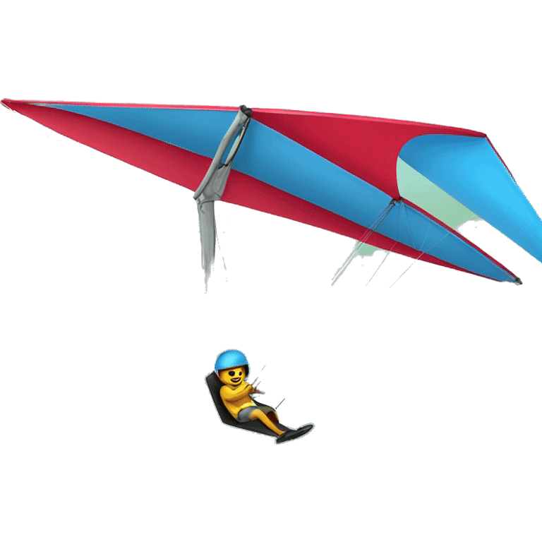 Hang gliding emoji