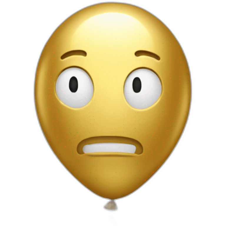 Ballon en or emoji