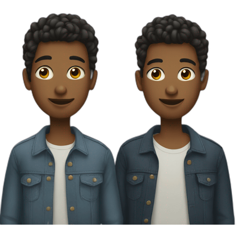 Two lbtq boys emoji