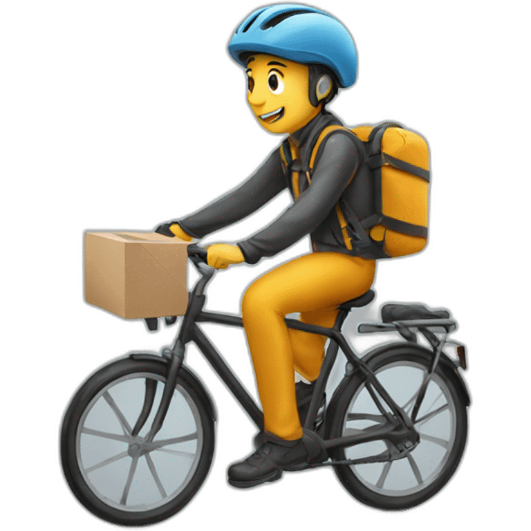 bike courier emoji