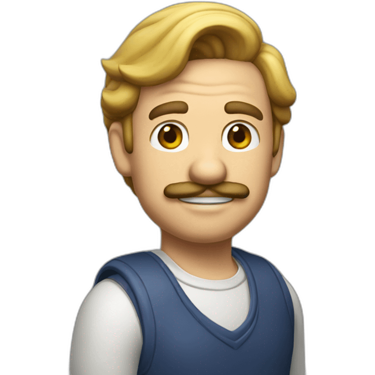 Teacher super mario emoji