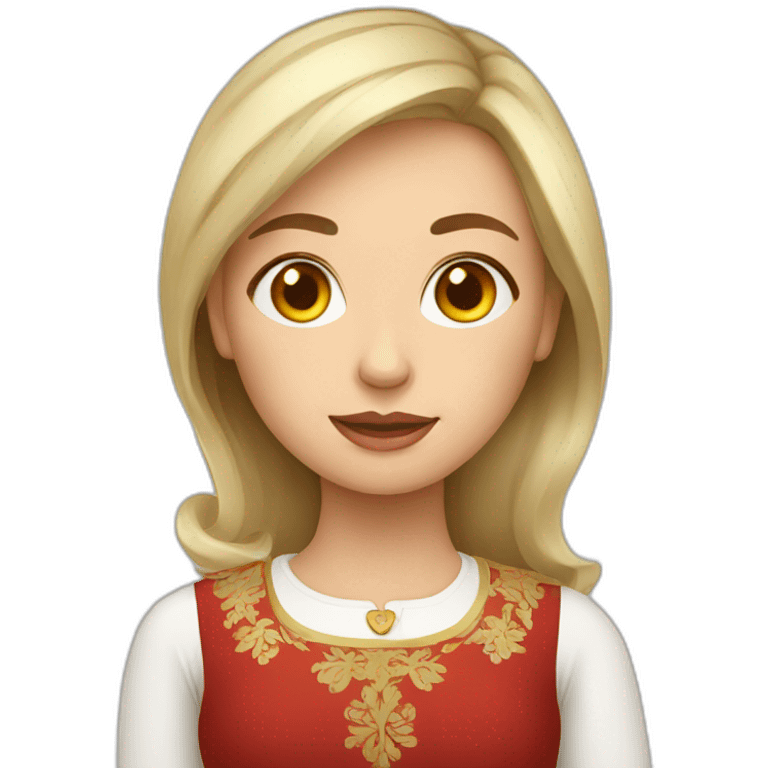 russian woman emoji