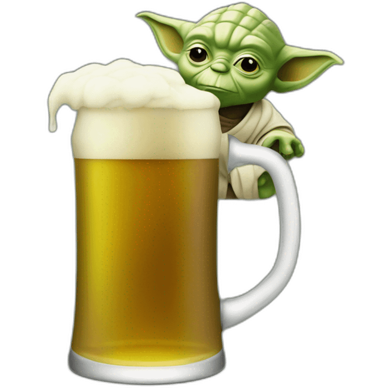 yoda beer emoji