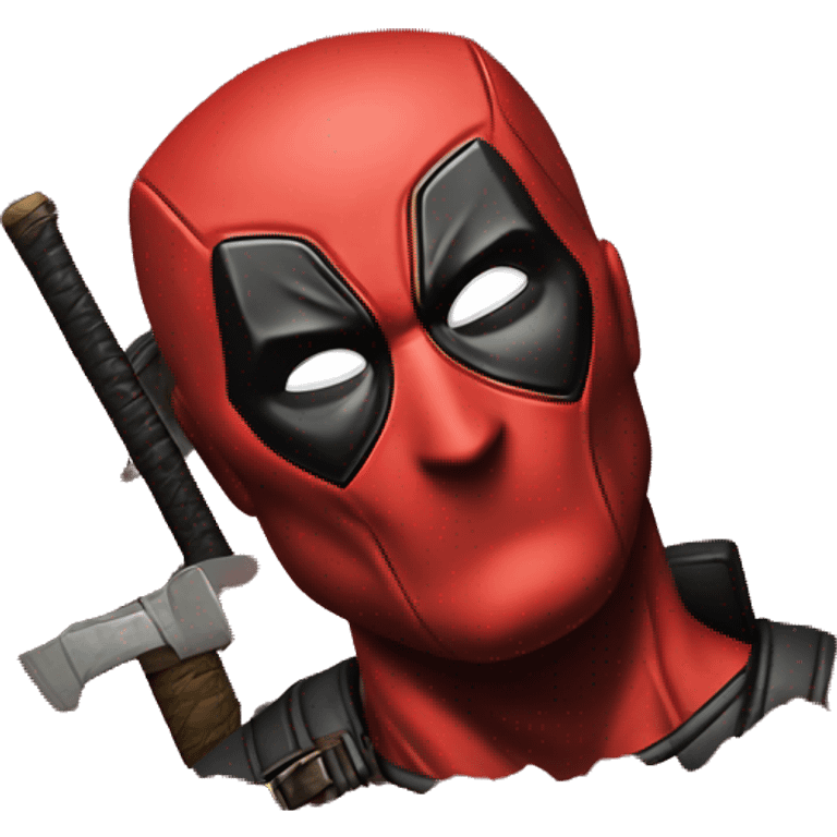 Deadpool showin no emoji