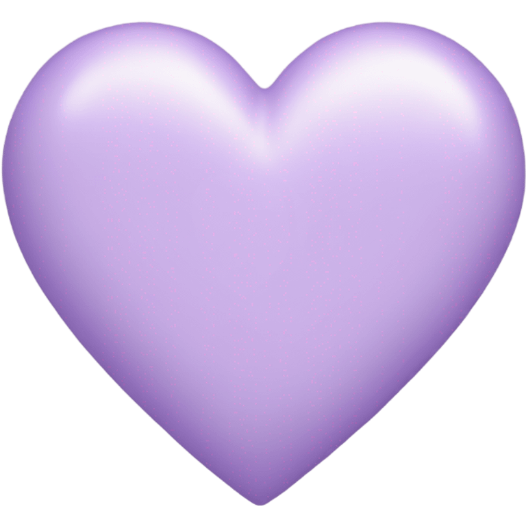 Pastel Purple Heart  emoji