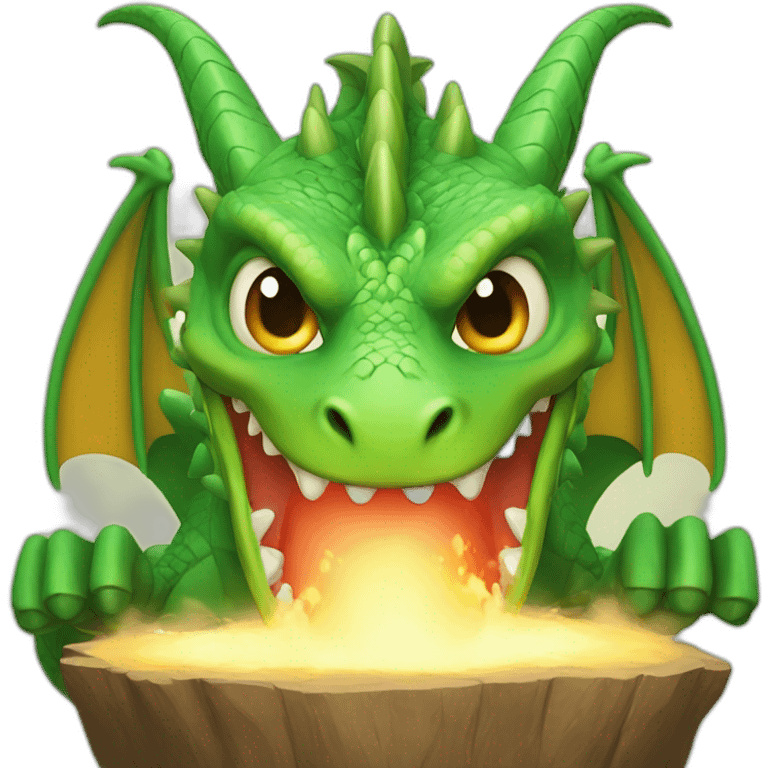 Dragon with switch emoji