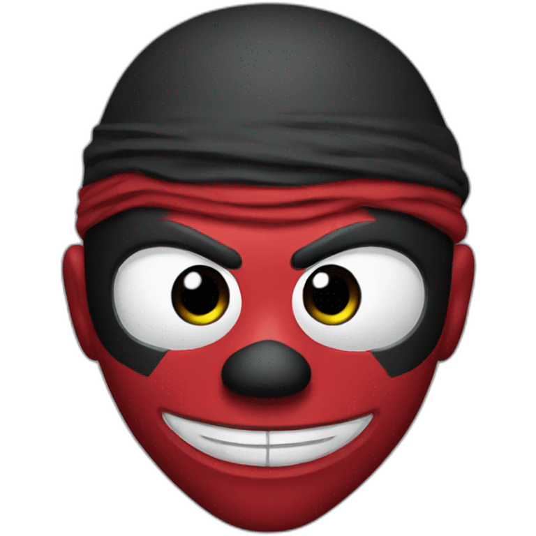 Ninja clown emoji