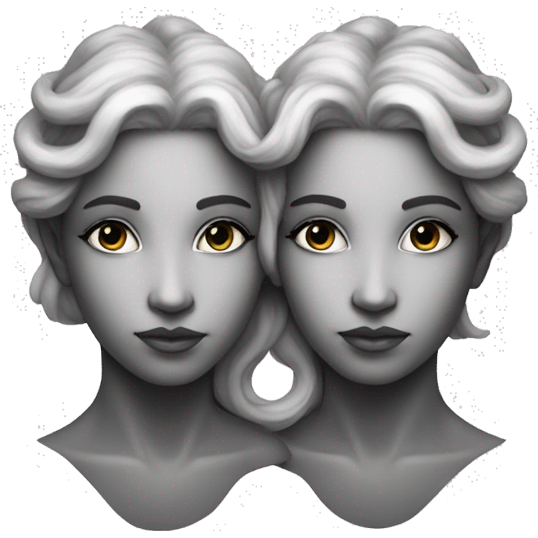 gemini symbol beautiful twins god like emoji