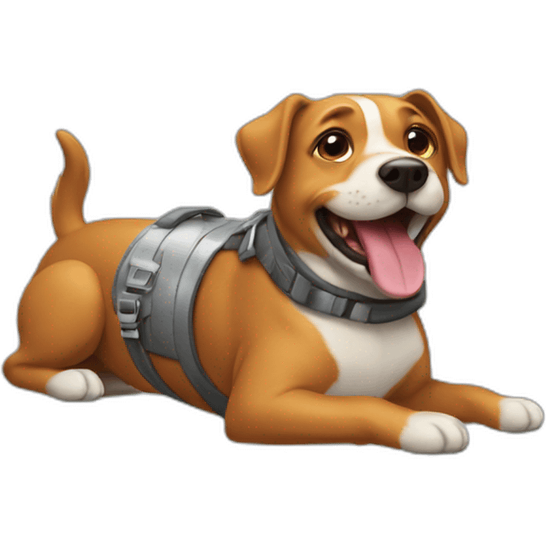 rocket dog emoji