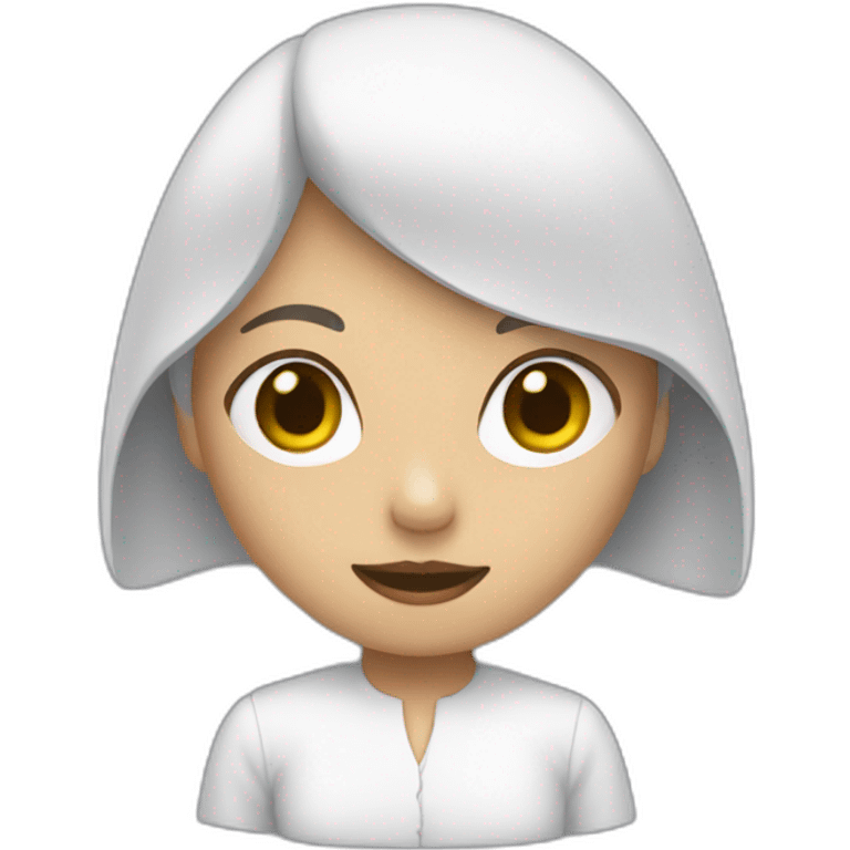 fille fantome emoji