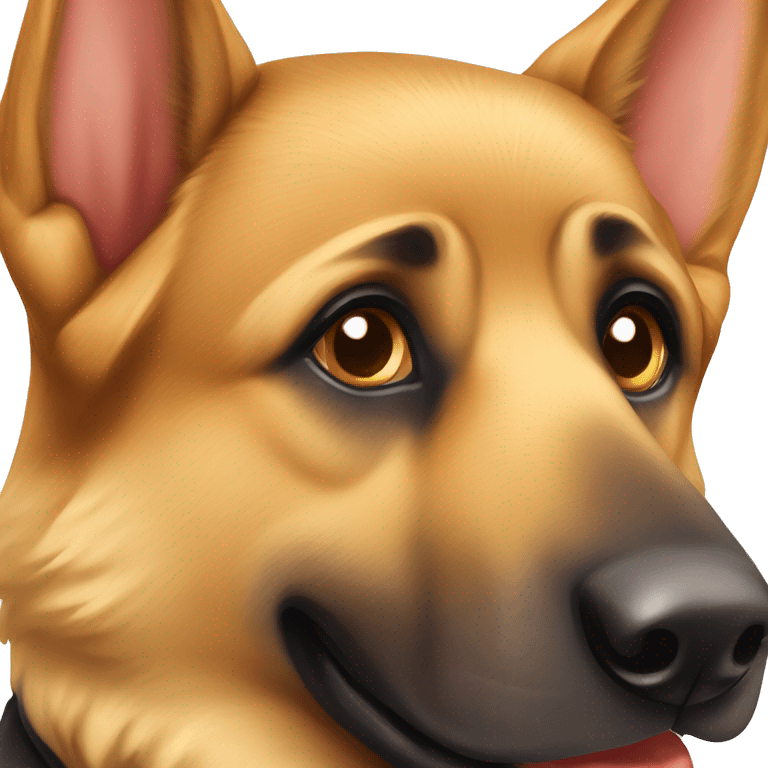 German shepard dog emoji