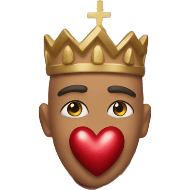 The sacred heart emoji